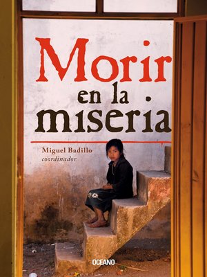 cover image of Morir en la miseria